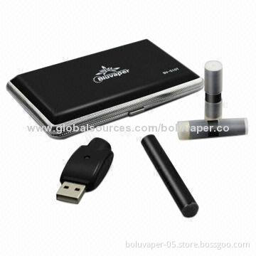 450-puff Colorful Cartridge Electronic Cigarette with Elegant Metal Case Package